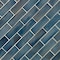 Msi Blue Shimmer Subway SAMPLE Textured Glass Mesh-Mounted Mosaic Tile ZOR-MD-0350-SAM - alternate 2